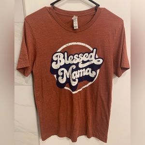Graphic Tee - “Blessed Mama” | women size Small - Buttery…